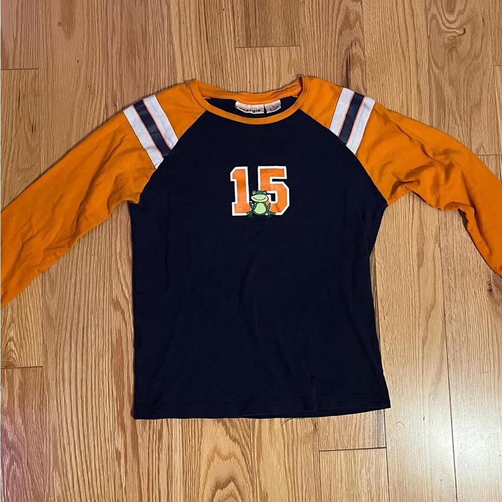 Energie Vintage Y2K Quarter Sleeve Graphic Baby Tee